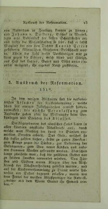3. Ausbruch der Reformation. 1517