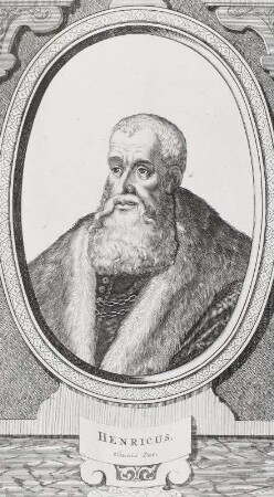 Bildnis Heinrich I. (der Fromme), Herzog zu Sachsen