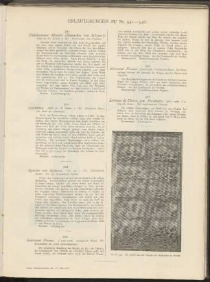 Erläuterungen zu Nr. 541 - 546: