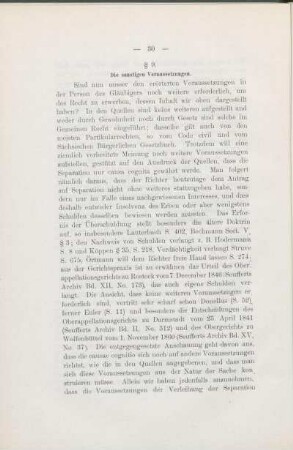 § 9. Die sonstigen Voraussetzungen.