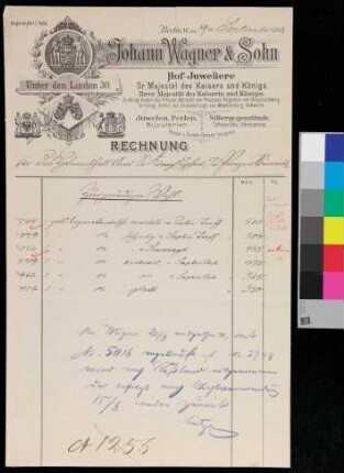 Loseblattsamllung mit Dokumenten und Schriftwechsel verschiedener Absender und Empfänger