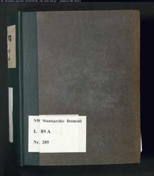Gogerichtsregister Amt Sternberg