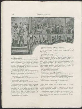 Crónica elegante