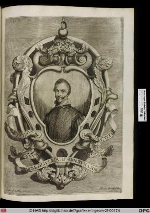 Augustinus Fransonus Thomaelius Aetatis Annorum LXIII. Anno Dni. MDCXXXVI.