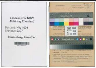 Entnazifizierung Guenther Grueneberg , geb. 14.03.1922 (Polizeianwaerter)