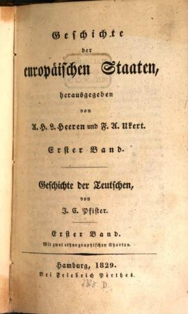 Geschichte der Teutschen : nach den Quellen