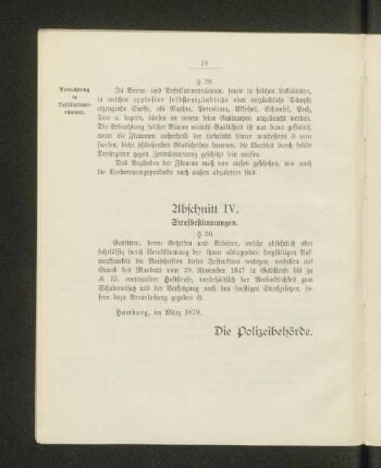 Abschnitt IV. Strafbestimmungen.