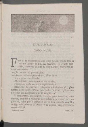 Capítulo XLIII - Todo inútil