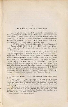 Beiträge zur Ortsnamenkunde Tirols, 1