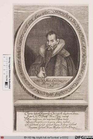 Bildnis Seth Calvisius (eig. Kallwitz) d. Ä.