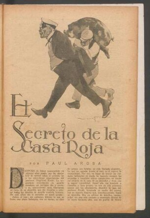 El secreto de la casa roja : Ilustraciones de Zavattaro