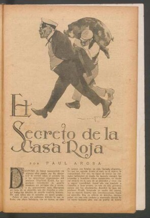 El secreto de la casa roja : Ilustraciones de Zavattaro