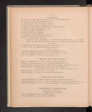 Academische Commissionen.