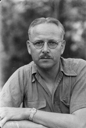 Portrait Egon von Eickstedt (Deutsche Ostasien-Expedition 1937/1939)