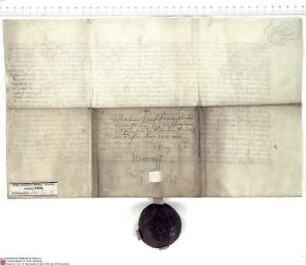 Johann [II. von Henneberg], erwählter und bestätigter Abt von Fulda, Graf von Henneberg, bekundet für sich, seine Nachfolger und das Kloster Fulda...