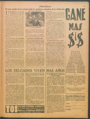 El sexto sentido de los salvajes suple las modernas conquistas de la civilización