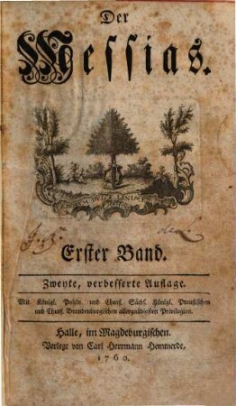 Der Messias, 1