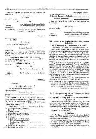Studium der Forstwissenschaft für Diplom-Holzwirte : [Amtliche Erlasse] ; [Amtlicher Teil]
