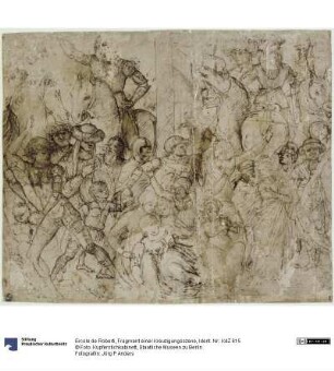 Fragment einer Kreuzigungsszene
