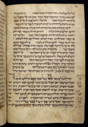 Buchschmuck: f. 14v-15r