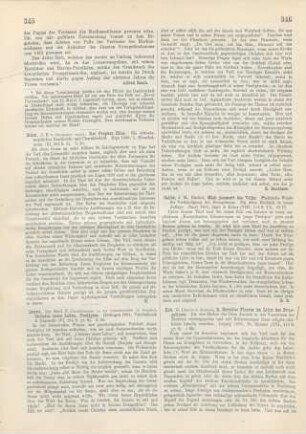 345 [Rezension] Holst, J. E., Der Prophet Elias