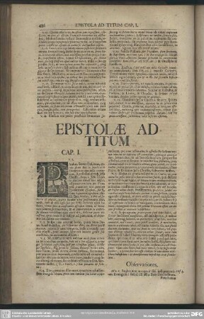 Epistolae Ad Titum