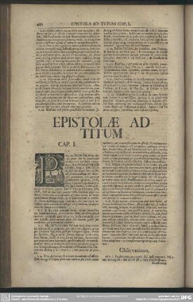 Epistolae Ad Titum