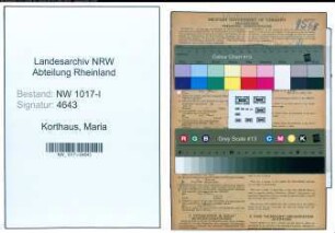 Entnazifizierung Maria Korthaus , geb. 08.10.1897 (Verkaeuferin)