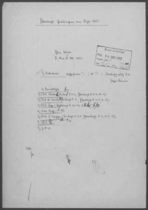Geislingen/Kocher mit Rückertsbronn: Visitationsbericht mit Pfarrbericht 1953