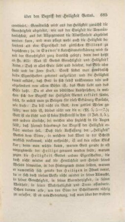 684-696 Ueber den Begriff der Heiligkeit Gottes