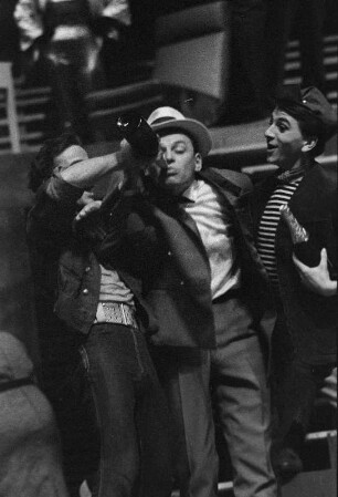 Szenenbilder aus "In Frisco ist der Teufel los", Musical von Guido Masanetz. Metropol-Theater Berlin, 22.03.1962