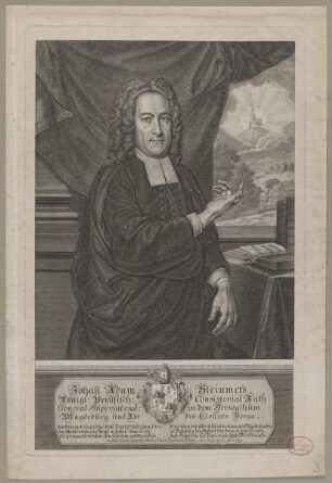 Bildnis des Johann Adam Steinmetz