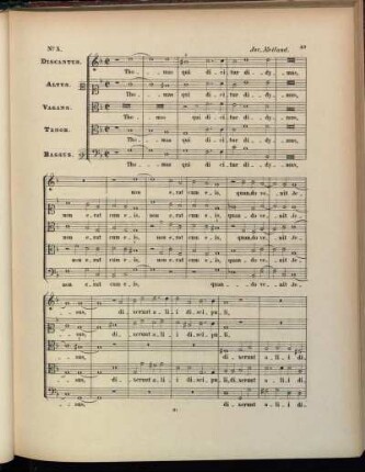 X. Thomas qui dicitur a 5 voc.