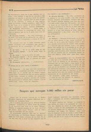 Buques que navegan 5.000 millas sin parar