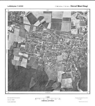 Hennef-West (Sieg), Gauß-Krüger-Koordinaten: Rechtswert: 2588, Hochwert: 5626