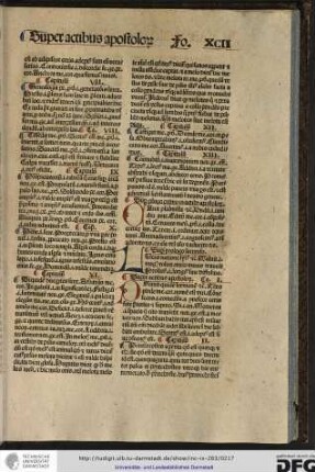 Primum quidem sermonem etc. Theophile me, nomen est viri, convescens id est comedens a convescor ceris sine preterito et supino...