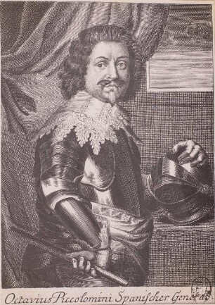 Bildnis des spanischen Feldmarschalls und Verräters Oktavio Piccolomini