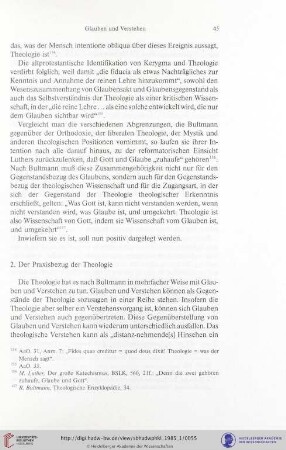 2. Der Praxisbezug der Theologie