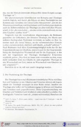 2. Der Praxisbezug der Theologie