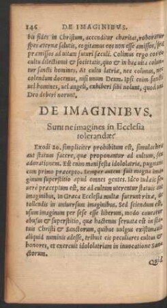 De Imaginibus.