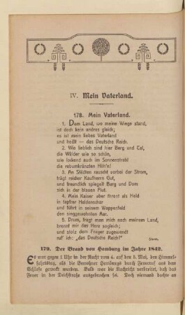 IV. Mein Vaterland