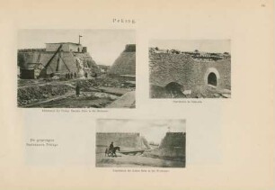 Peking. Die gesprengten Stadtmauern Pekings