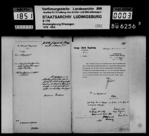 Belästigung der Bürger durch herumziehende Zigeuner, Bekämpfung des Zigeunerunwesens