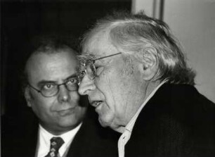 Martin Walser im Gespräch mit Michael Rutz (Chefredakteur ""Rheinischer Merkur
