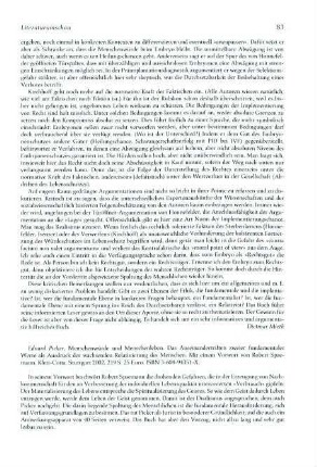 83-84 [Rezension] Picker, Eduard, Menschenwürde und Menschenleben