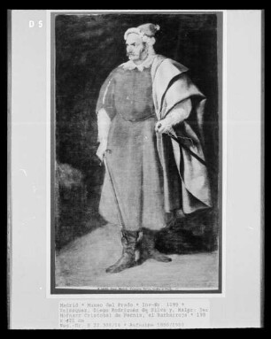 Der Hofnarr Cristobal de Pernia, el Barbarroja