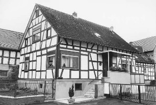 Wohnhaus, Fachwerk; Gründau, Junkerstraße 3