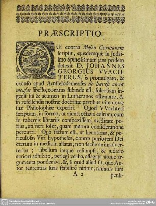 Praescriptio