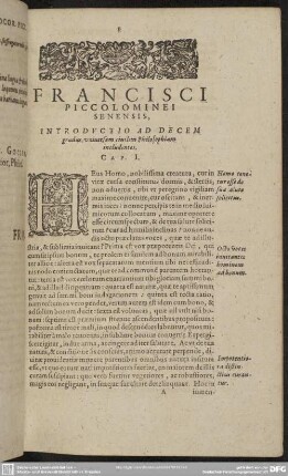 Introductio Ad Decem gradus, universam civilem Philosophiam includentes