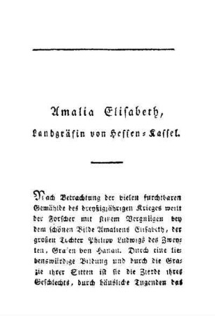 Amalia Elisabeth, Landgräfin von Hessen-Kassel